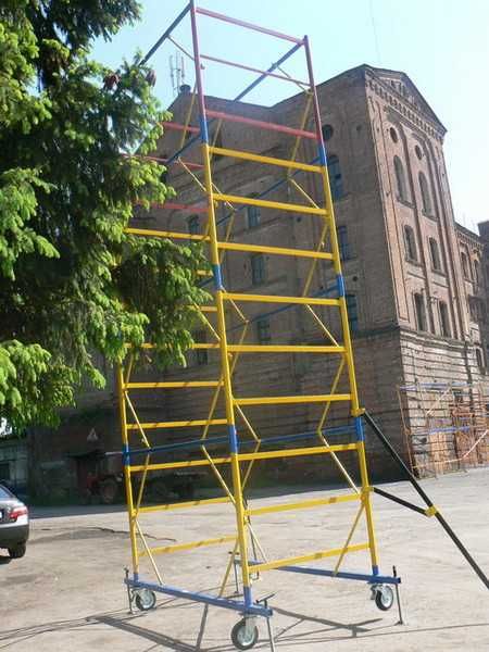 Вишка тура будівельні ліса 1,2х2 м 3 секції - висота 5 м риштування