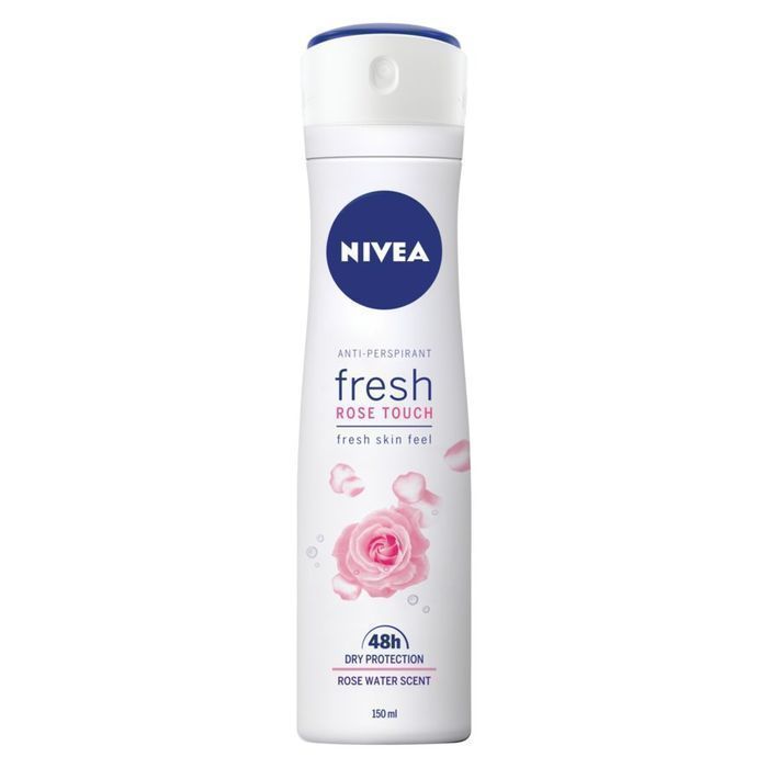 Nivea Fresh Rose Touch Antyperspirant Spray 150Ml (P1)