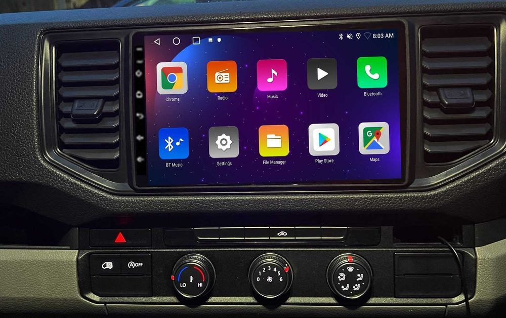 Radio Android 12 VW Crafter Man Tge gps wifi bluetooth 17-21