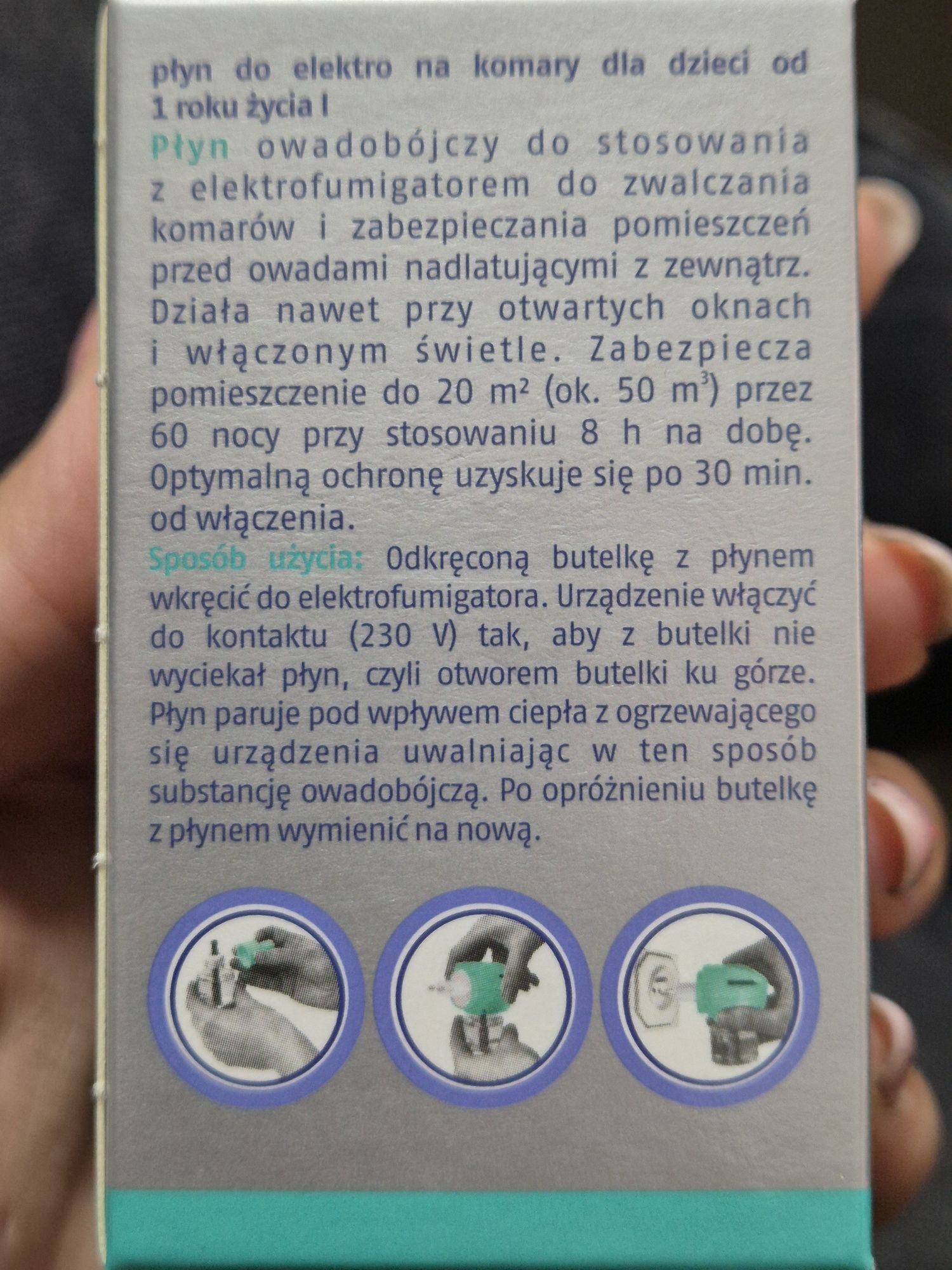 Płyn dla dzieci na komary do elektro BROS