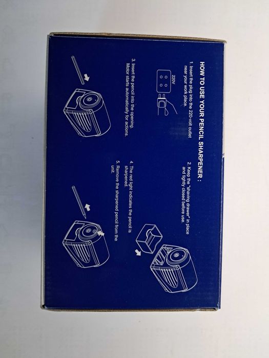 Elektryczna temperówka do ołówków/kredek