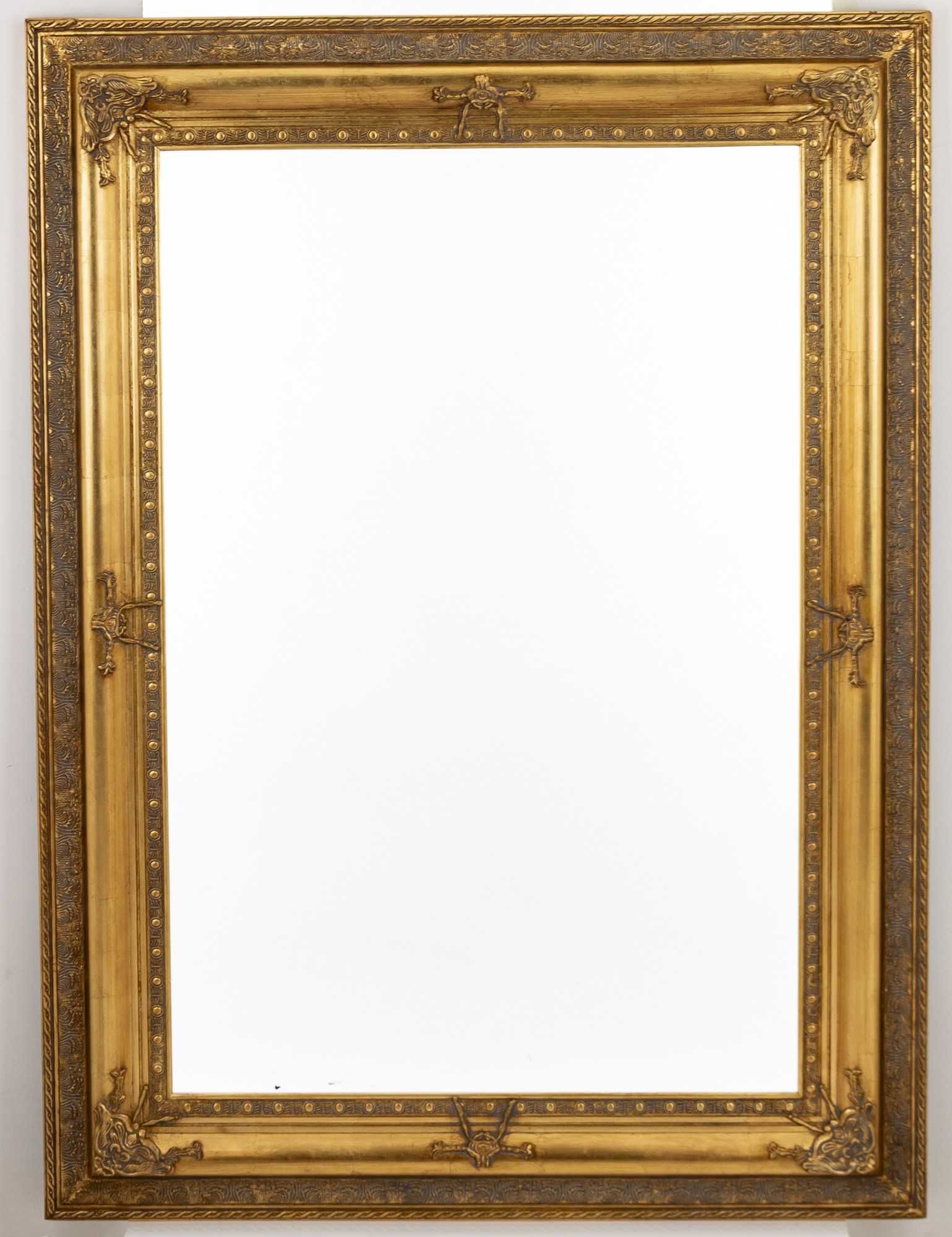 Duża złota pałacowa antyczna rama do lustra obrazu 150x110 cm 161748