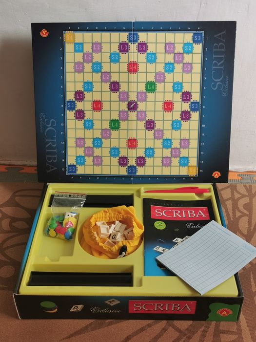 Gra scrabble Scriba  Exclusivs 2 wariant