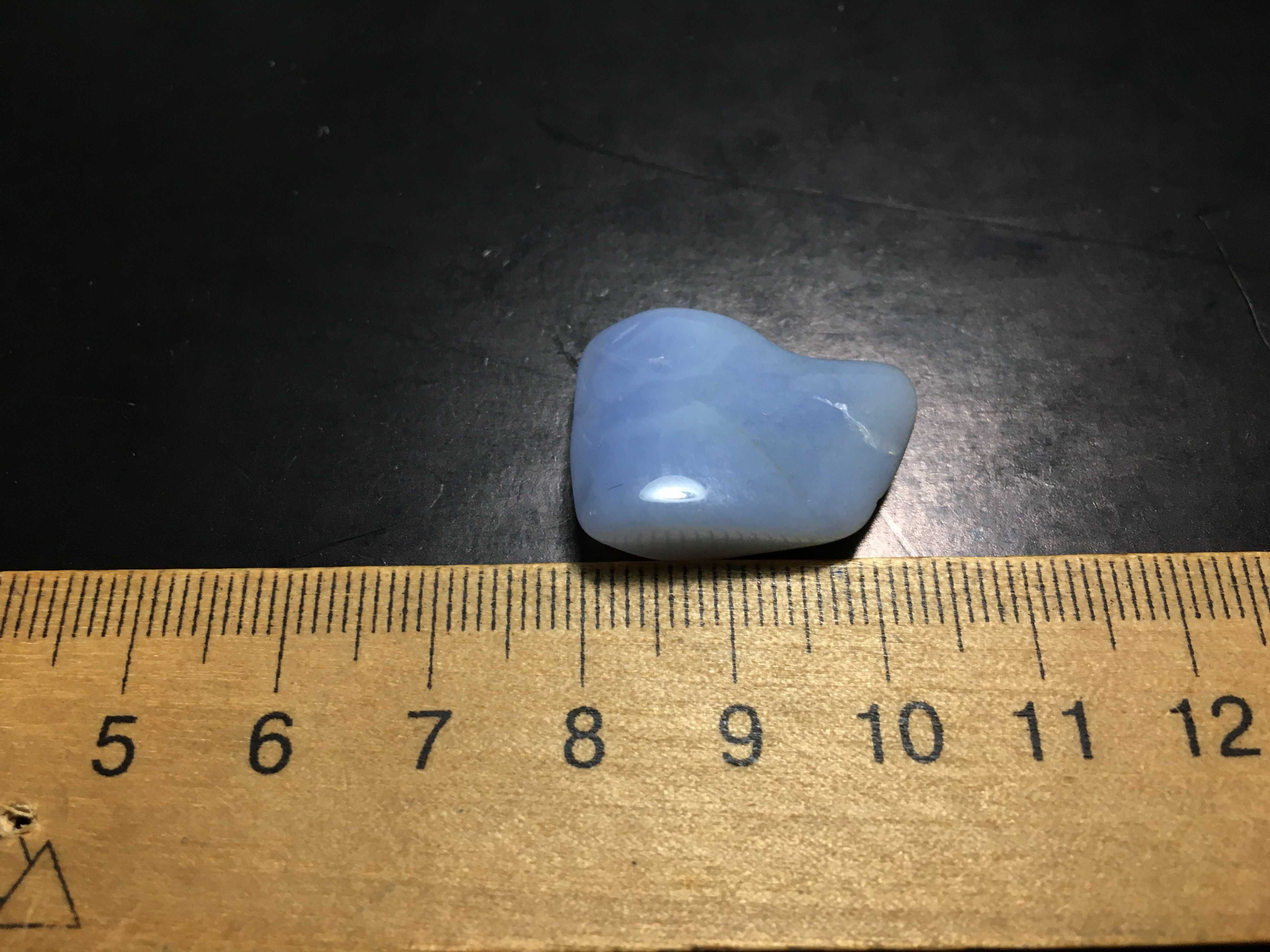 Синий камень сувенир минерал подарок