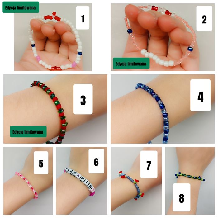 Wisiorki i bransoletki. Handmade by H