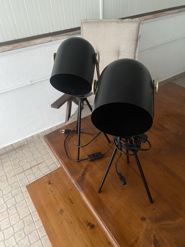 Candeiros ( só vendo o par) não negociável