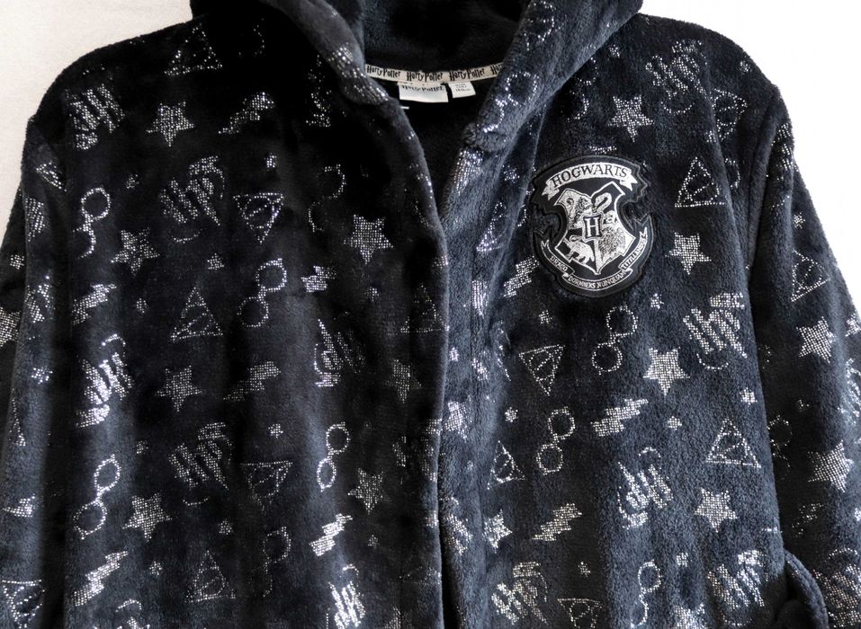 Домашній дитячий халат Гаррі Поттер мантія капюшон 134-140 Хогвартс