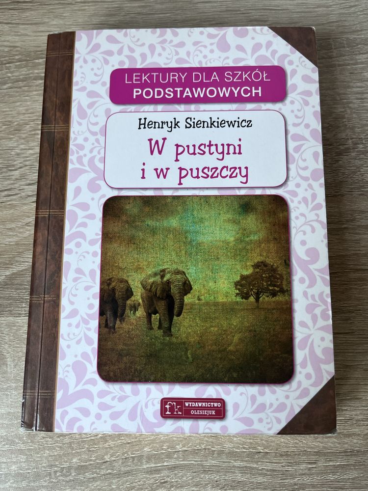 Książka w pustyni i w puszczy