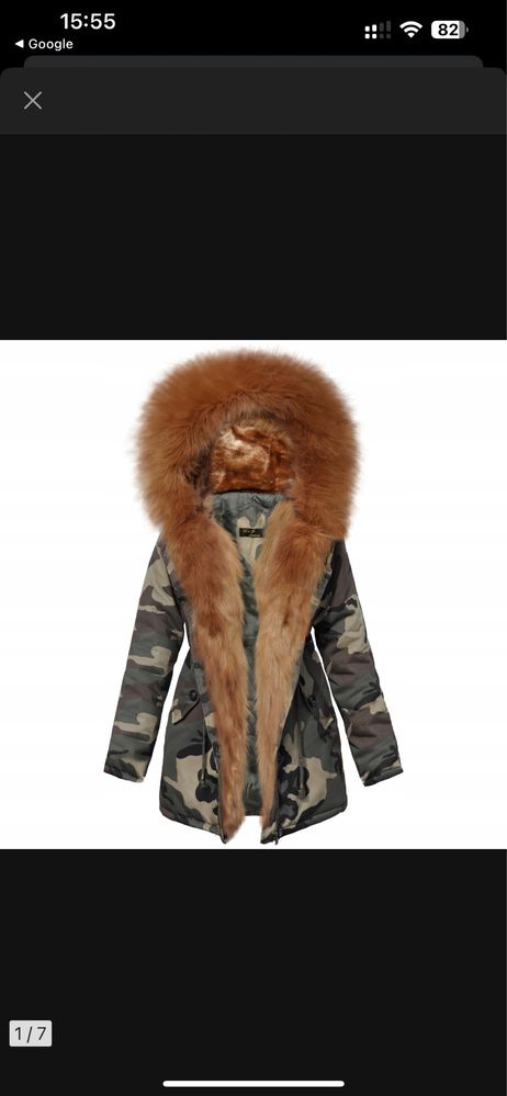 Kurtka parka militarna r.L