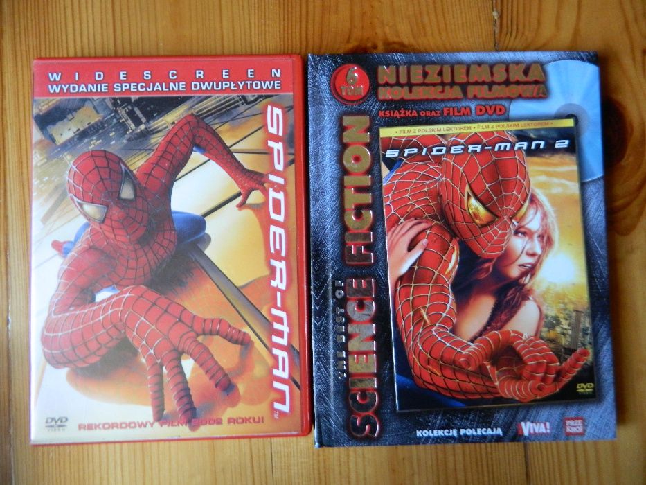 Spiderman 1wydanie specjalne i 2 dvd
