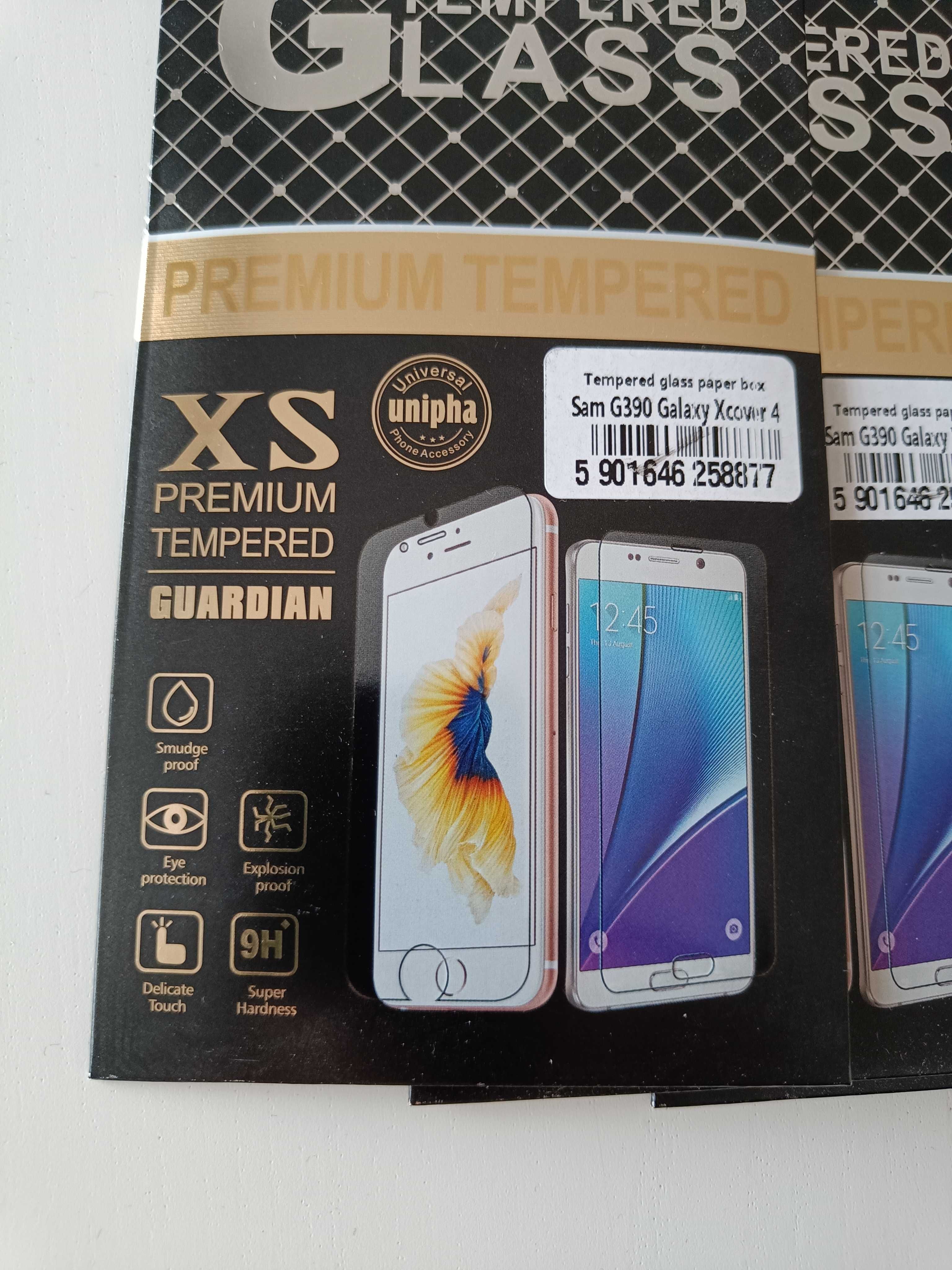 Szkło hartowane ZESTAW Samsung Galaxy Xcover 4, Redmi Note 4 6/6A inne