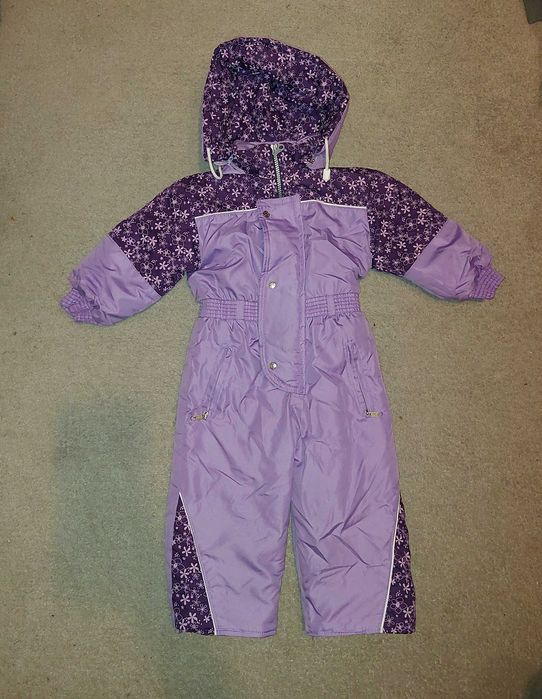 Kombinezon zimowy r.98/104cm fioletowy