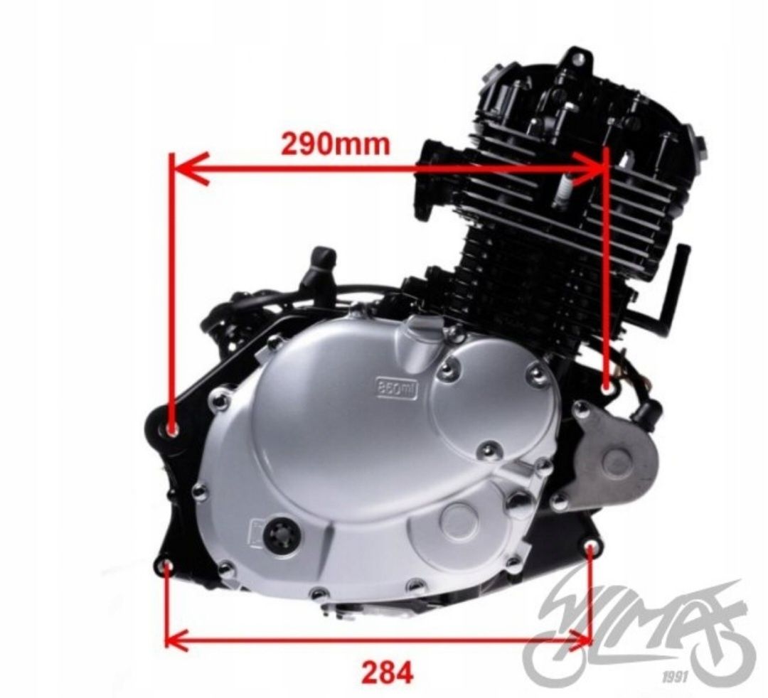 SILNIK 125 cc SUZUKI GN DR 125 Hyosung GF GT GA