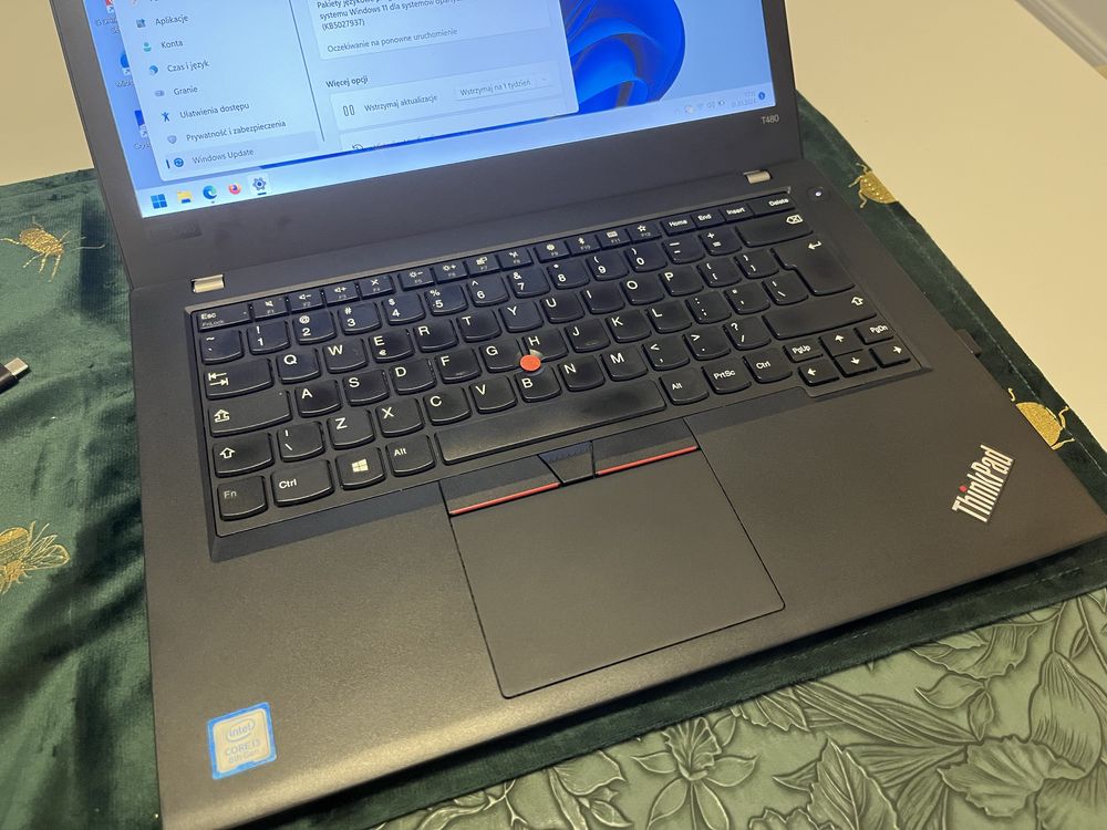 Lenovo T480, i3-8130U, 8GB Ram, 240GB dysk SSD, fullHD IPS, Białystok