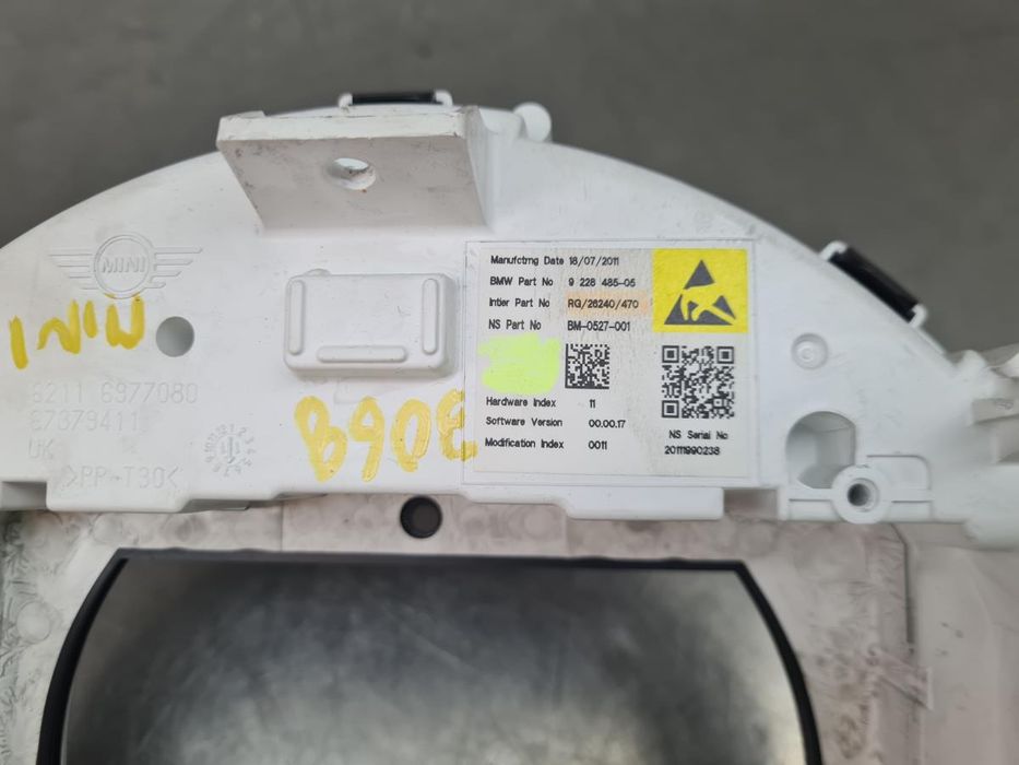 Quadrante / painel de instrumentos MINI Mini Countryman (R60)