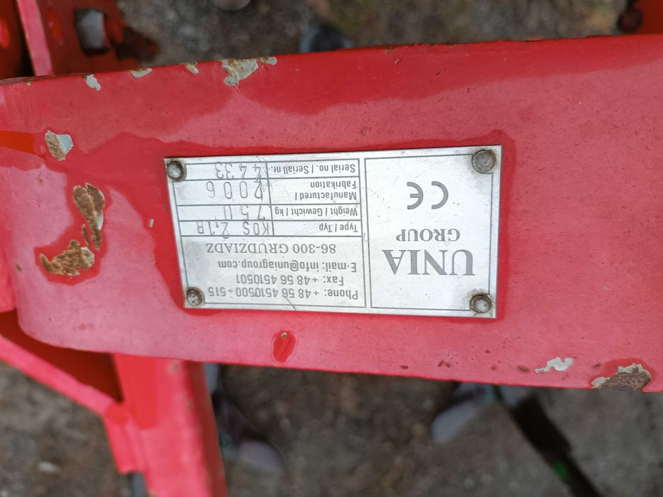 Sprzedam agregat podorywkowy ścierniskowy Unia Kos 2,1 B