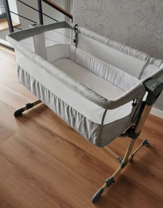 Łóżeczko dostawne, dostawka, na kółkach Kinderkraft Neste air