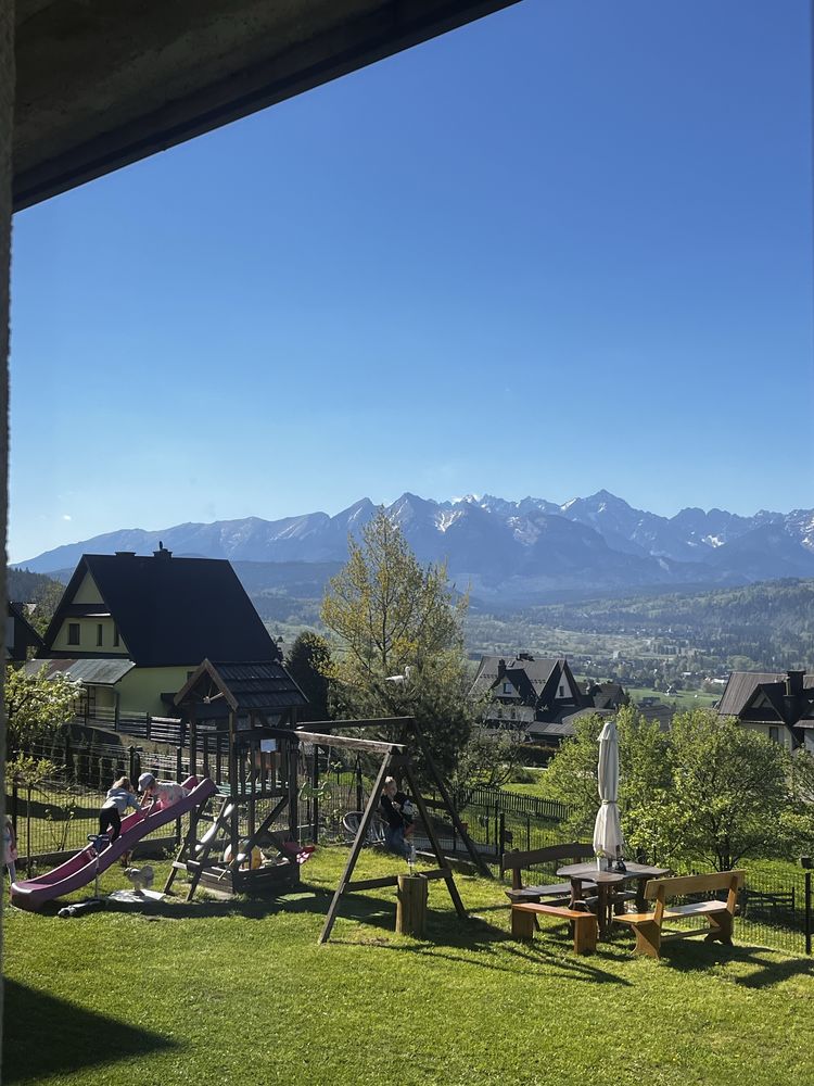 Pokoje z widokiem. Panorama Tatr.Wakacje.Punkt widokowy