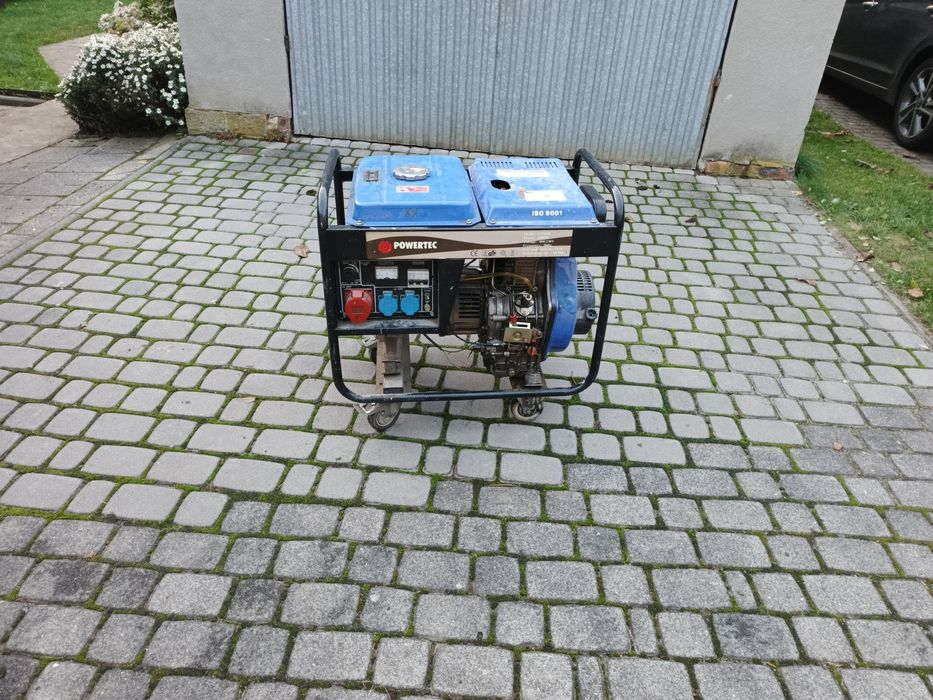 Agregat PowerTec 5kw diesel