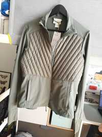 Nowa kurtka h&m Sport Move khaki zielona taliowana bluza funkcyjna