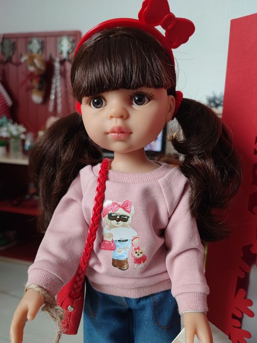 Кукла лялька з собачкою Керол Паола Рейна 13221 / Paola Reina Carol