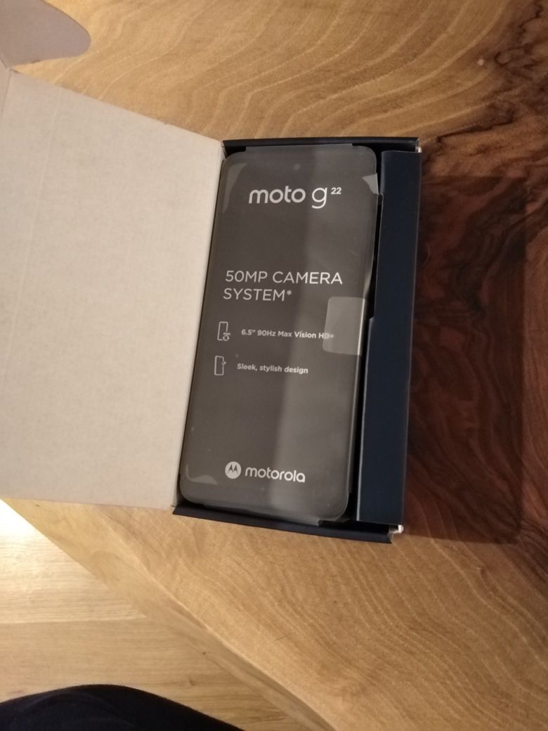 Motorola g22 gwarancja, mało używana