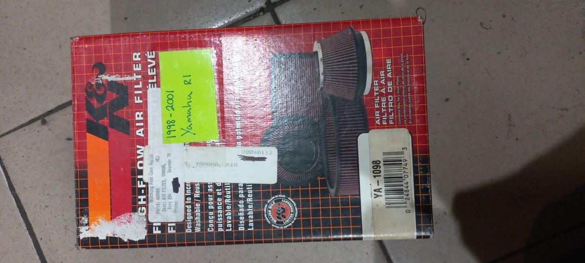 Фільтра K&N YA-1009, ya 6098, ya 1098, bm 1010, bm 1010r