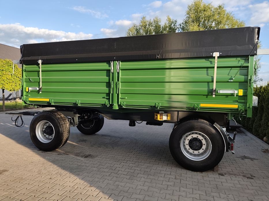 Przyczepa rolnicza wywrotka 3 stronna Kassbohrer 14 ton long dbl hl