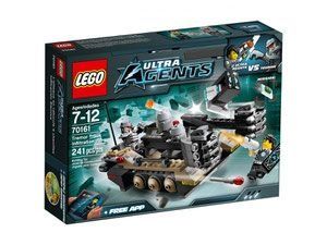 Ultra agents LEGO 70161. Pojazd gąsienicowy