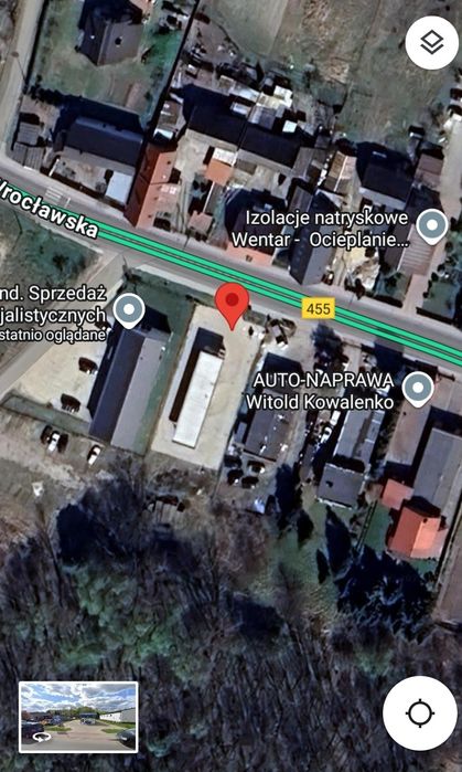 Działka usługowa do wynajęcia