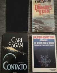 Carl Sagan pack 3 livros novos embalados