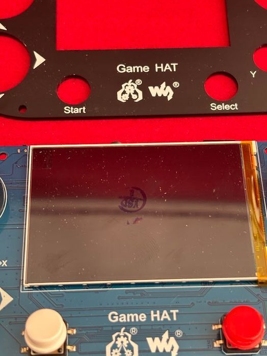 game hat dla raspberry pi z wyświetlaczem 3.5 odświeżanie 60 klatek