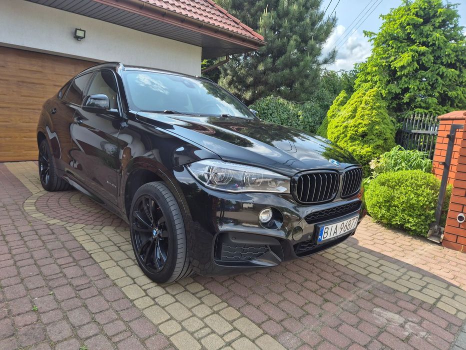BMW X6 BMW X6 F16 4.0D 313km Xdrive Salon PL, faktura, koła zimowe, stan bdb+