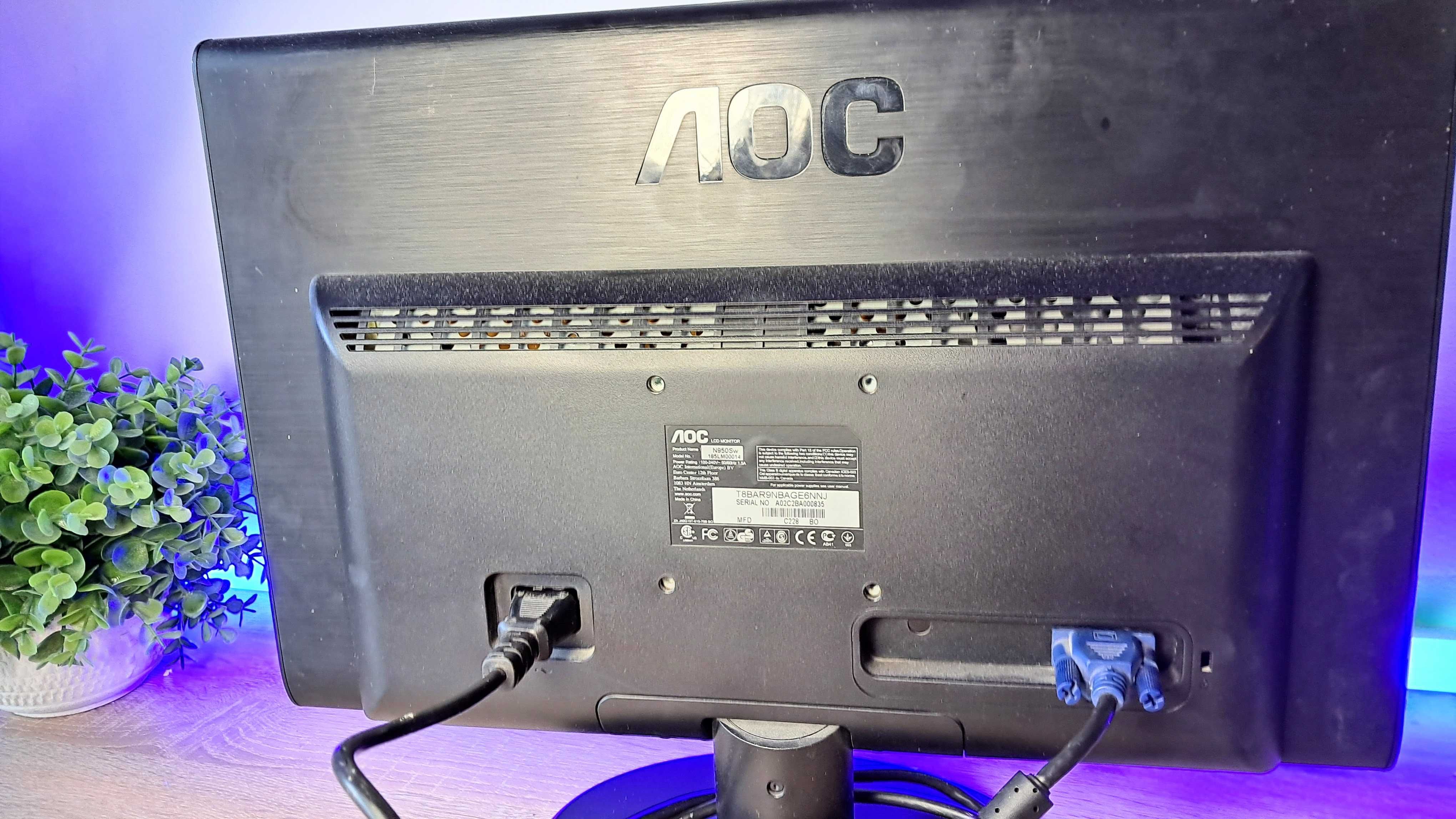 Monitor LCD 18.5" AOC N950SW 1366 x 768