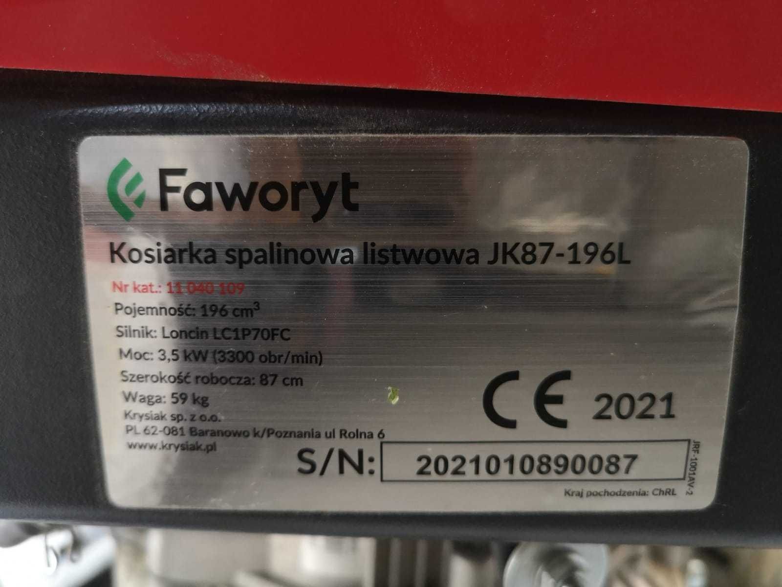 Kosiarka spalinowa Szerokość koszenia 870mm