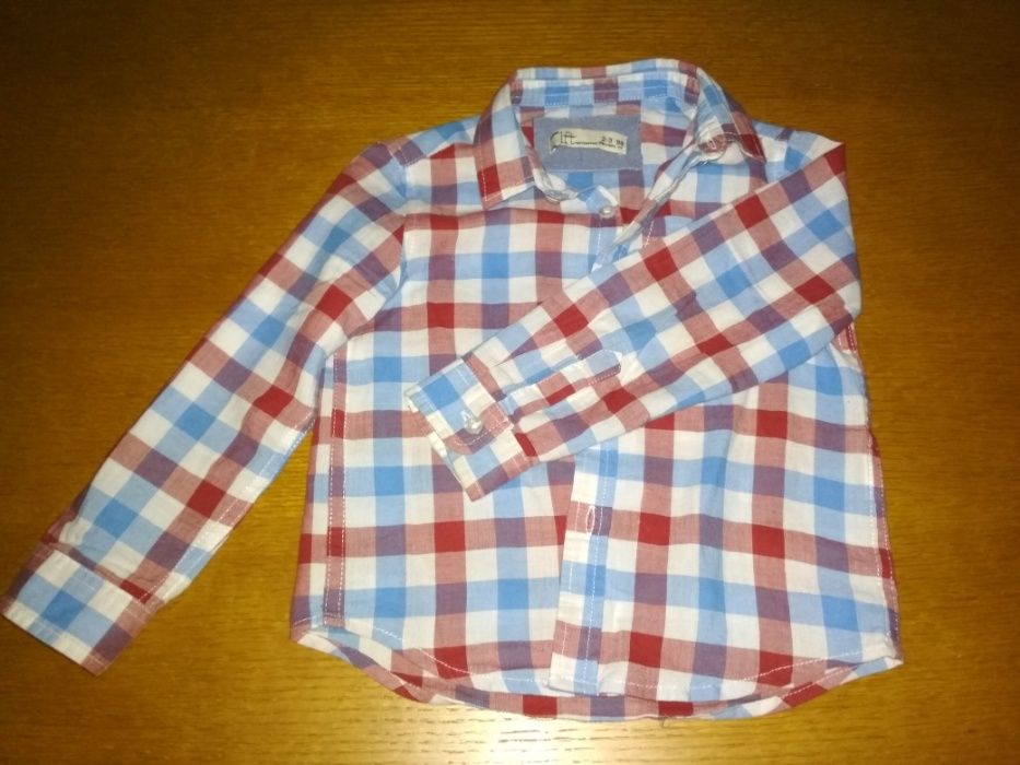 Camisa menino 12 aos 24 meses