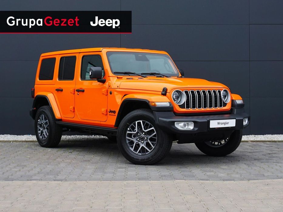 Jeep Wrangler SAHARA GME 2.0 Turbo 272 KM ATX 4WD Mojito - Pomarańczowy pastelowy