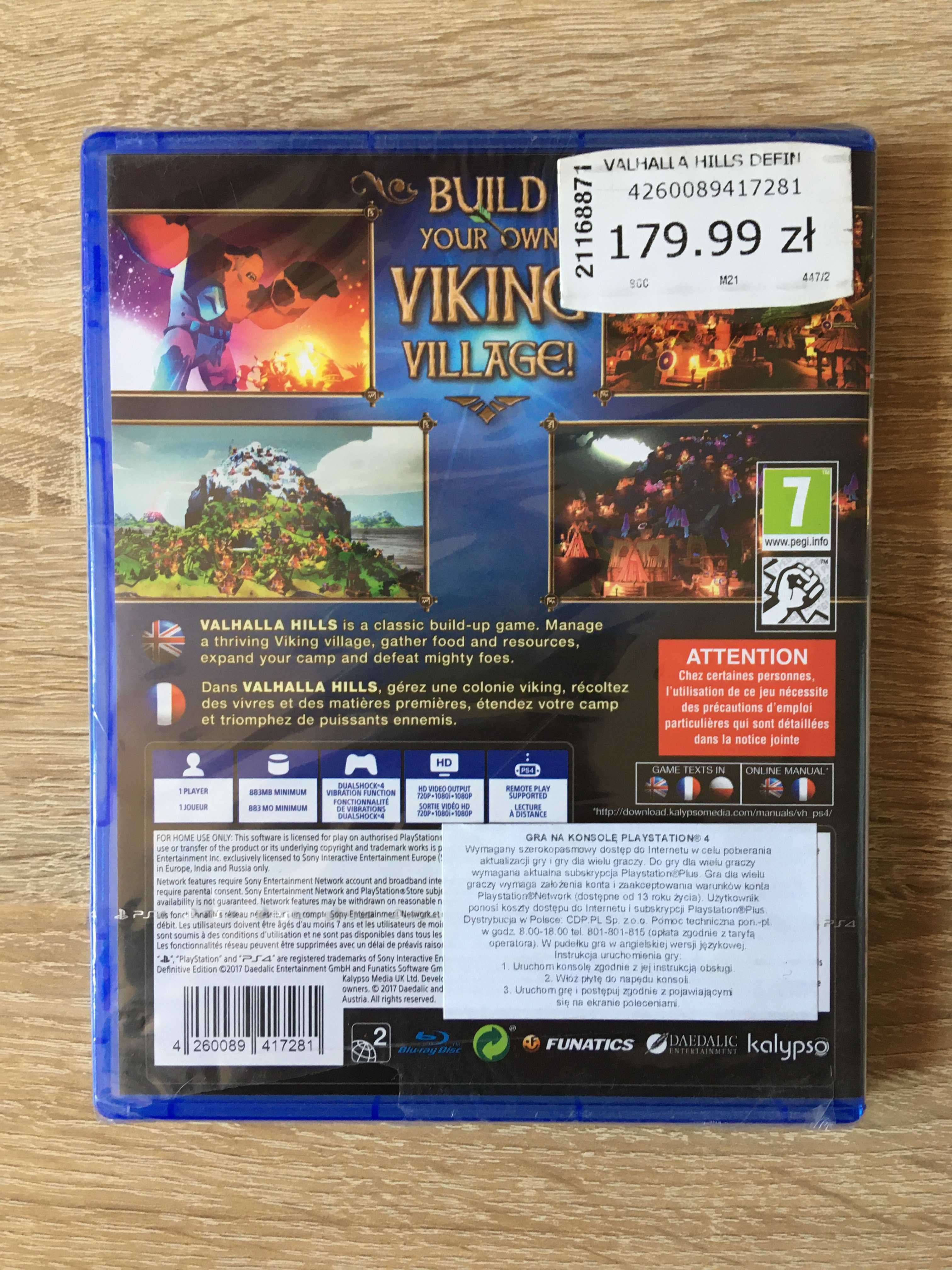 Valhalla Hills - Definitive Edition - PS4 - PL - NOWA, FOLIA