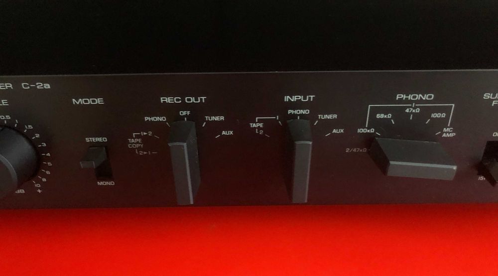 Przedwzmacniacz Yamaha C-2a klasyka Vintage