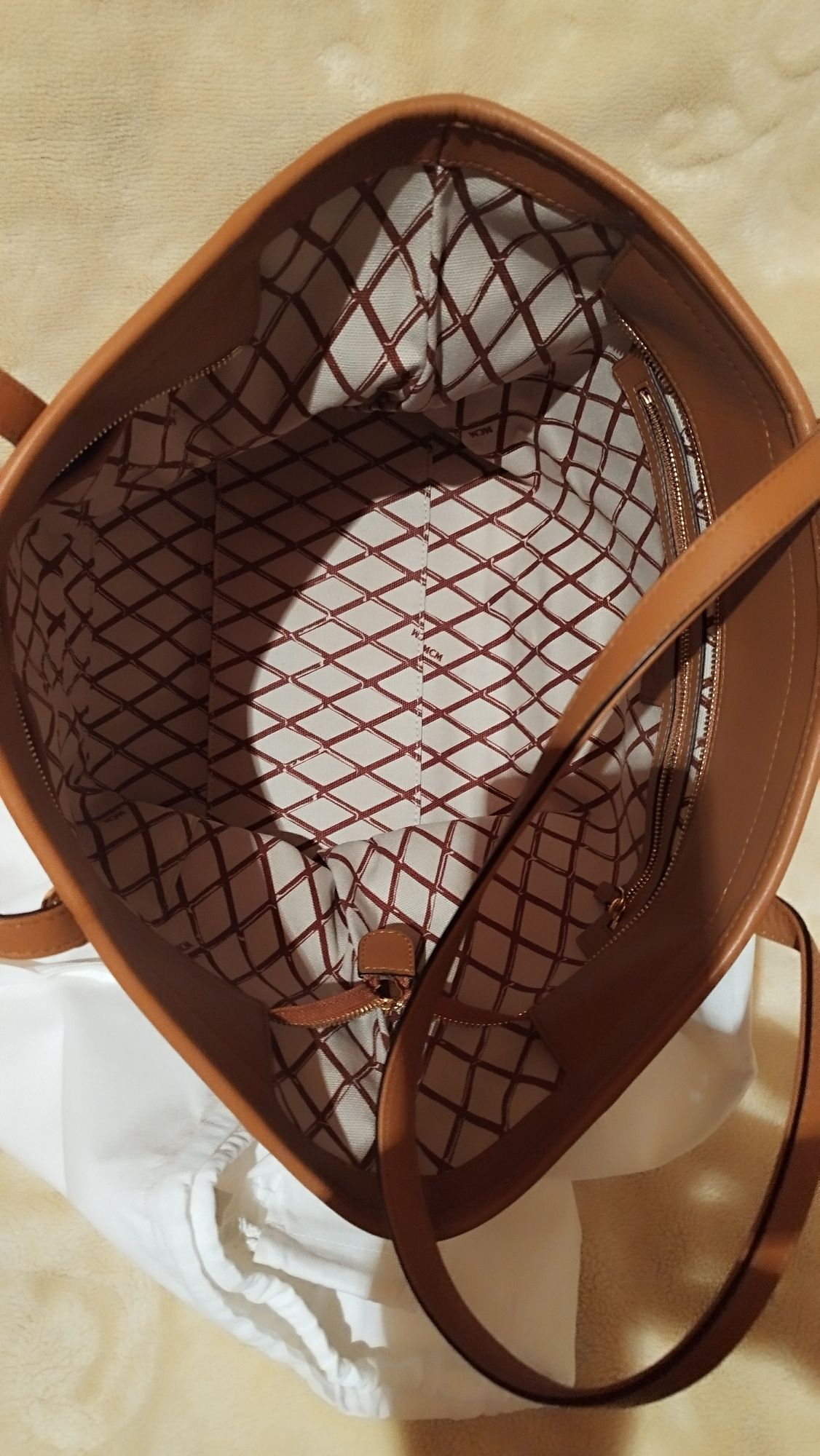 MCM VERITAS-Oryginalna torba na zakupy