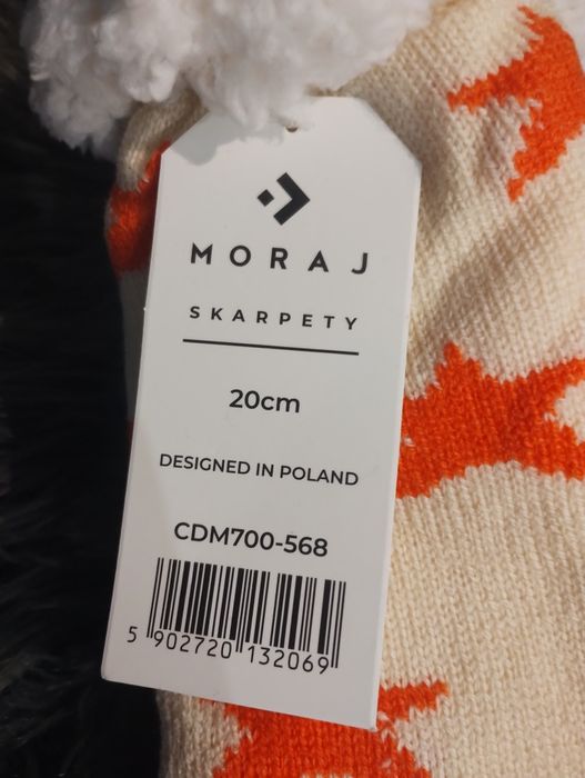 Zimowa skarpeta firmy Moraj