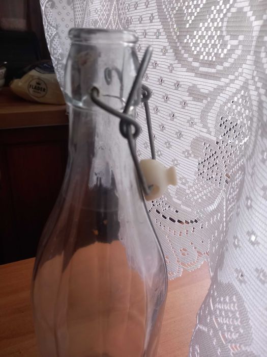 butelka szklana kolekcjonerska