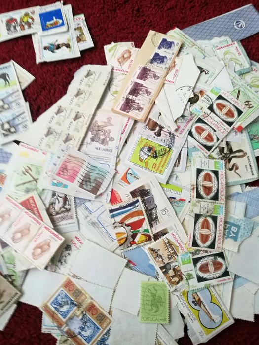 Lote de selos africanos Moçambique