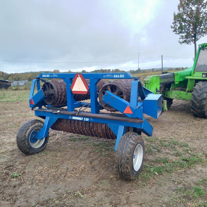 Wały posiewne DAL-BO 5,3m hydrauliczne ciężkie Zachodnie 4,8m ciągane