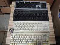 4 klawiatury komputerowe starszego typu za jedyne 19,99PLN