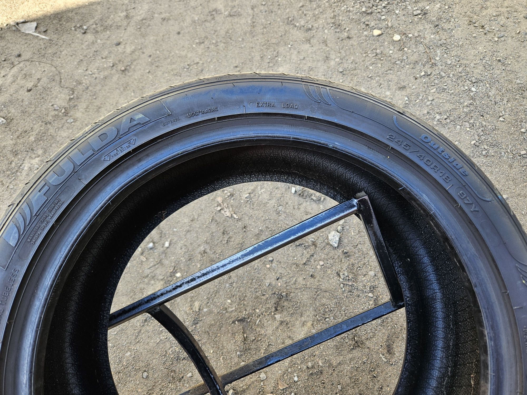Шины БУ 245 40 R 18 Fulda sport control 2 пара лето