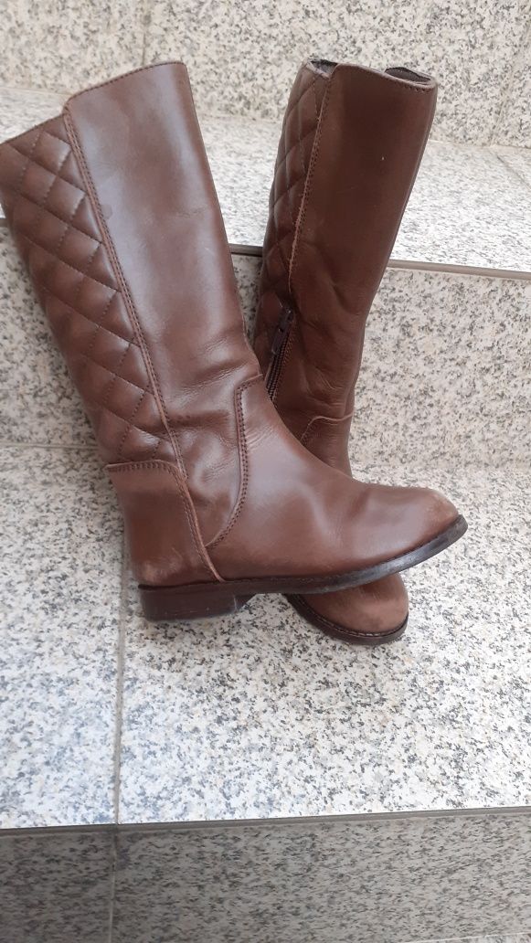 Botas castanhas n27