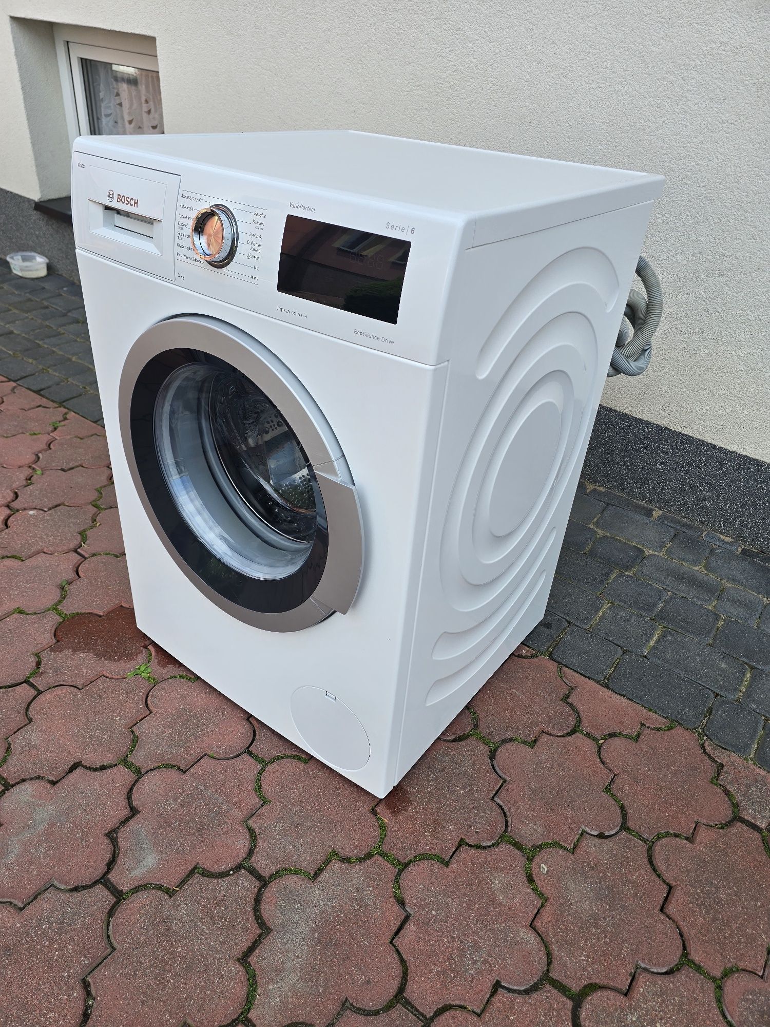 Pralka BOSCH 8Kg  Serie6 A+++ Inverter 1200Rpm I-DOS WyswLed  Stan Bdb