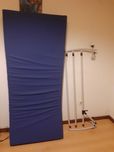 Vendo colchão de cama hortopedica com 1.90 por 80 co resguardo do lado