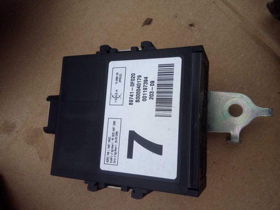 TOYOTA VERSO 09-18 1,6 valvematic komputer zestaw sterownik
